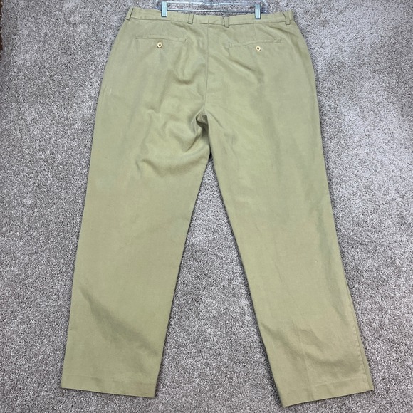Tommy Bahama‎ Relax Pleated Front Casual Khaki Pants Mens 40x32 Tencel Cotton - Picture 6 of 12